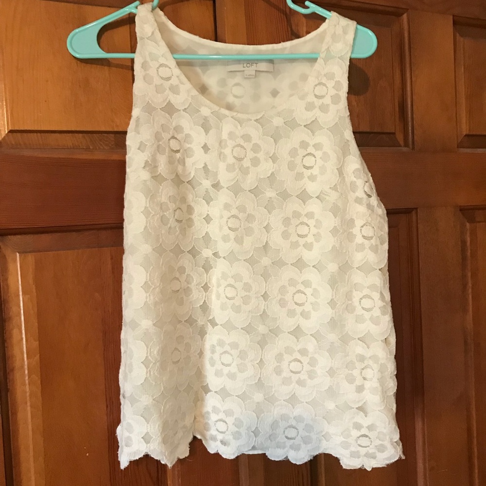Floral lace blouse